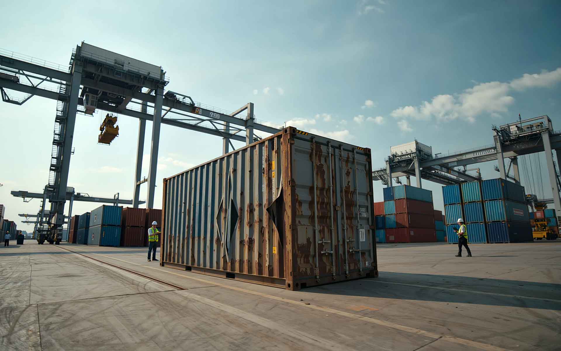 <h3>Shipping container recycling for businesses</h3>