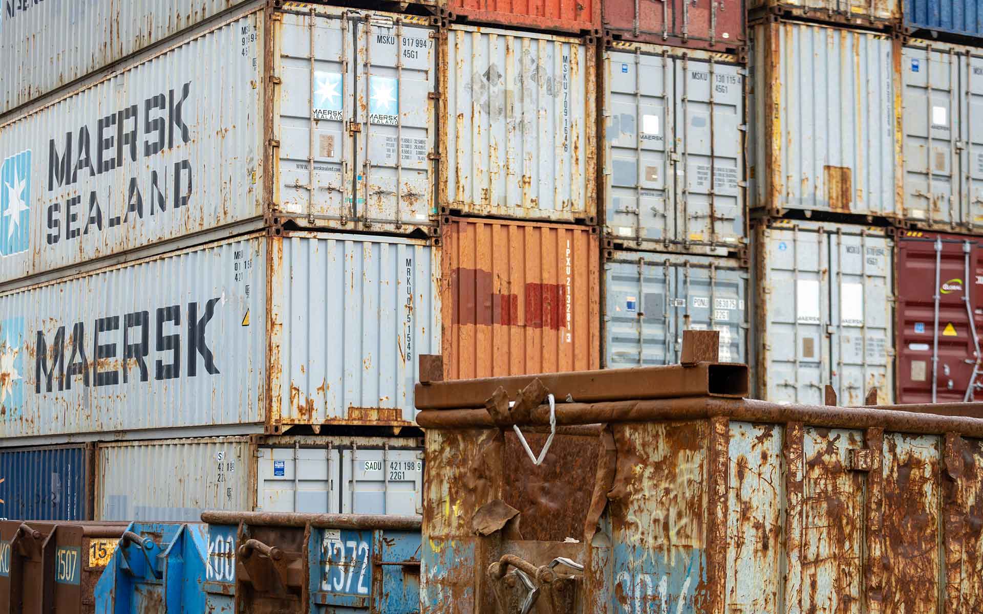 <h2>Which shipping containers do we recycle?</h2>